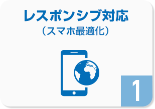 レスポンシブ対応（スマホ最適化）